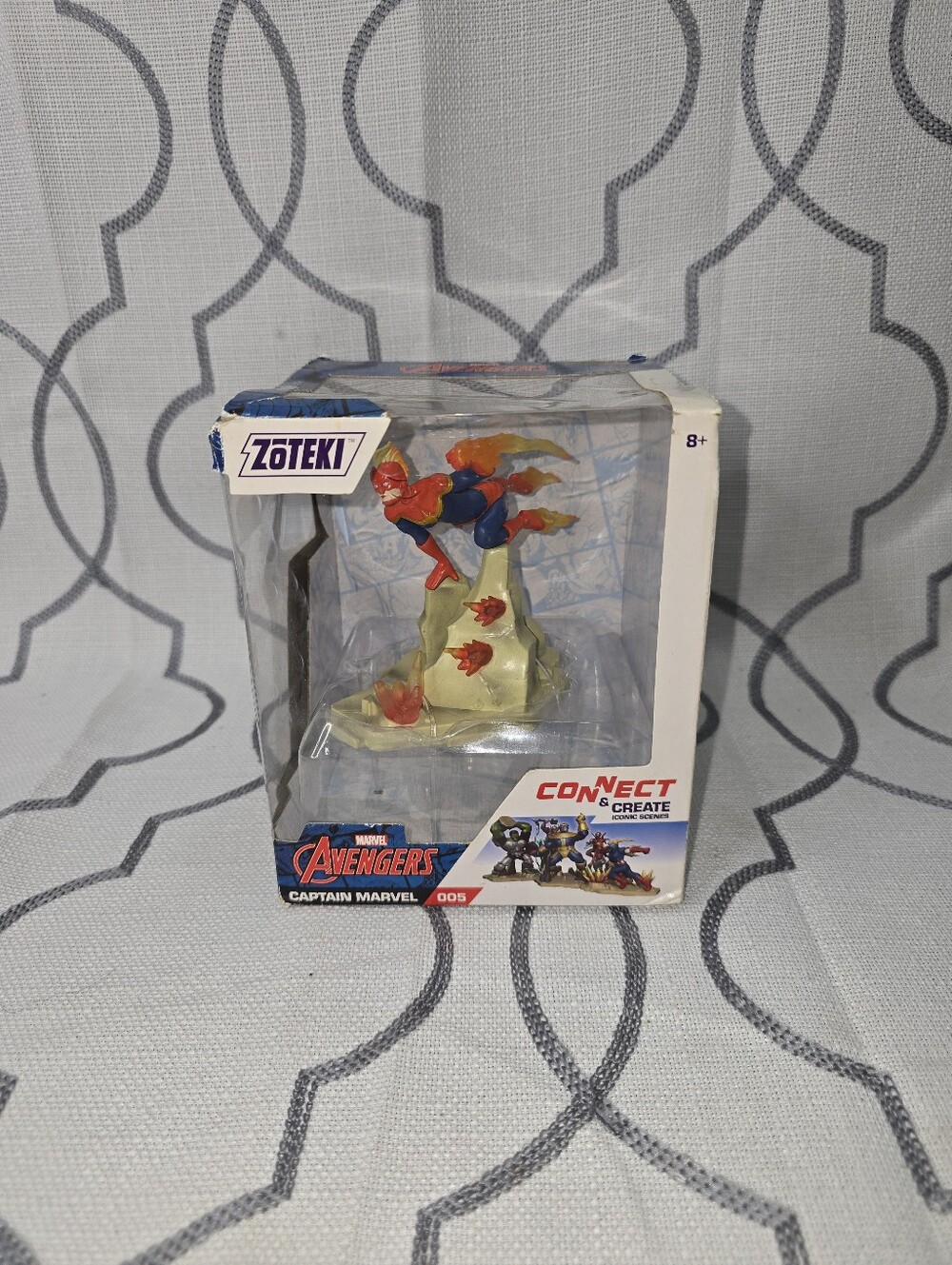 Zoteki MARVEL Avengers 2020 CAPTAIN MARVEL Number 5 Connect & Create New